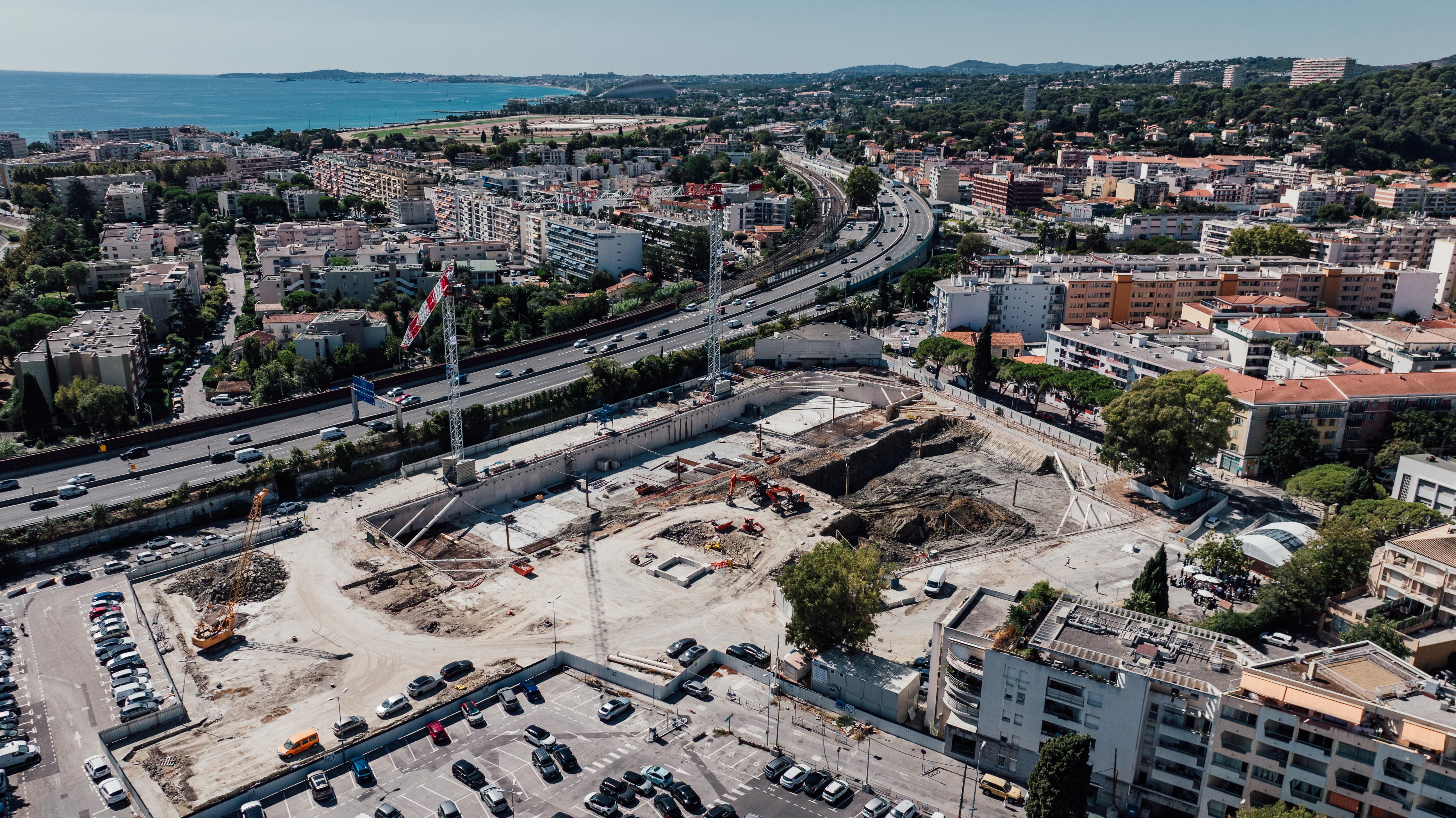 Photo du site actuel